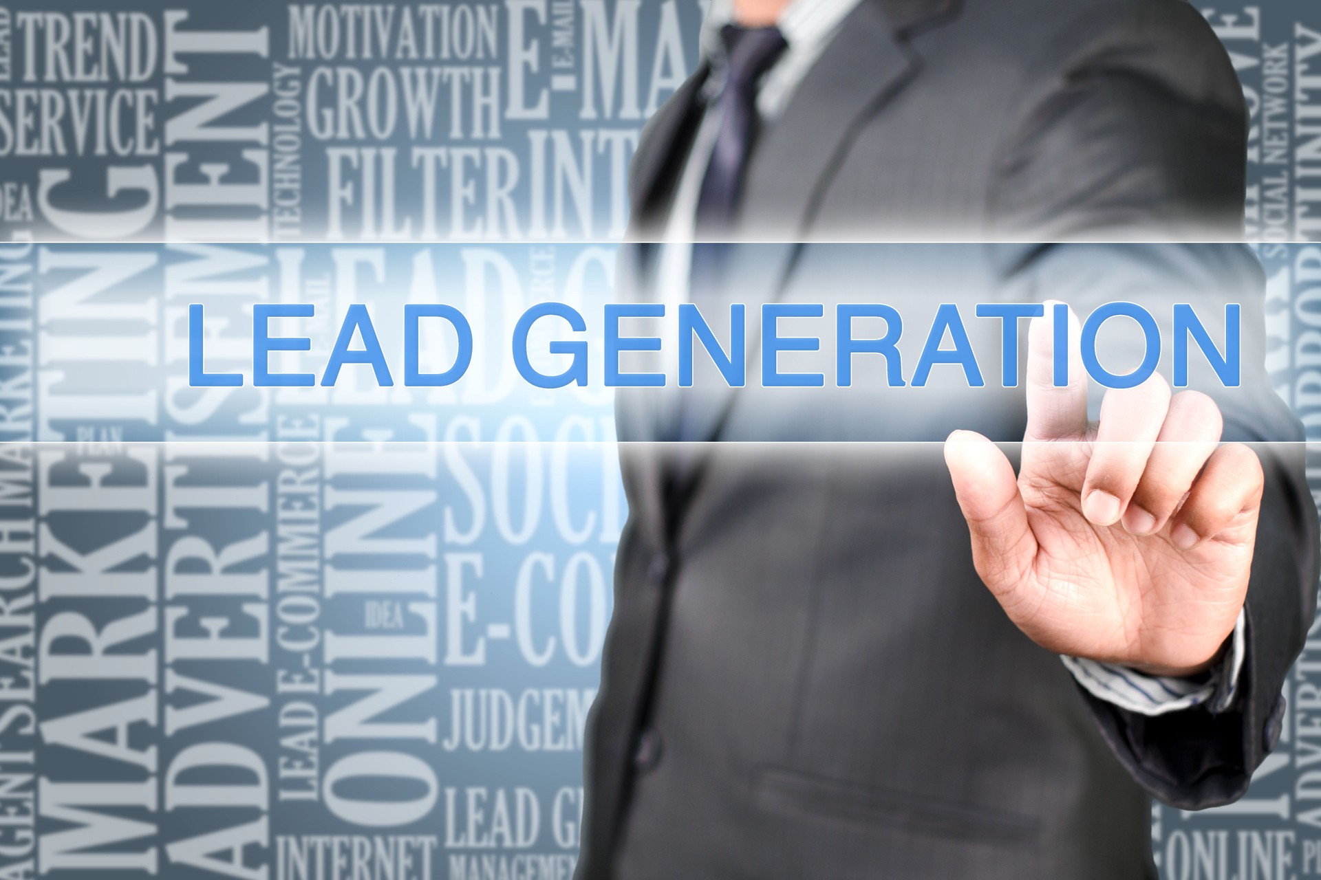 Pointing into lead generation